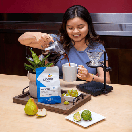 July 2026 Featured Pour Over "Bru Bar" Menu