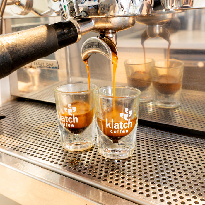 shots of espresso.